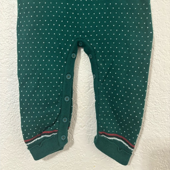 Janie and Jack Baby Nutcracker Fair Isle Sweater Overall - Picture 4 of 8